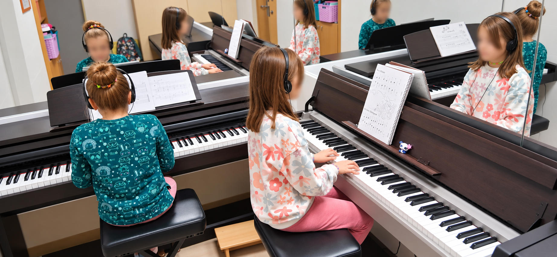 Clase de piano en New Art